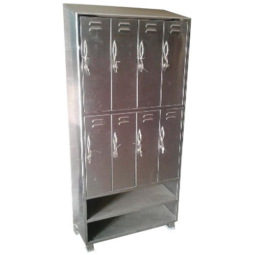 Silver Ss Apron Locker