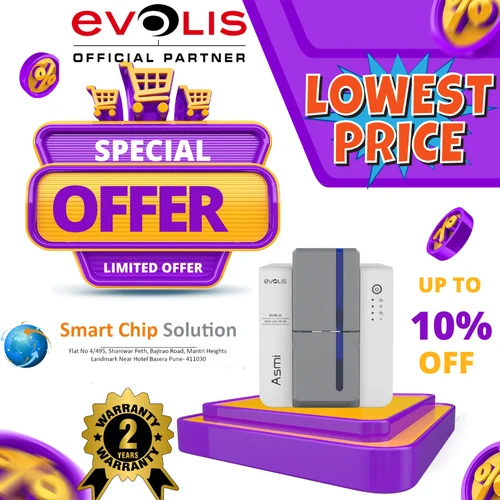 Evolis Asmi PVC ID Card Printer