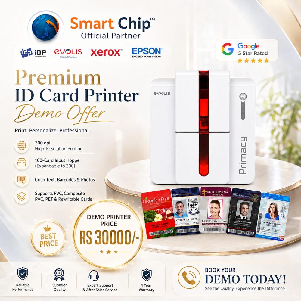 Evolis Primacy Dual Sided Card Printer