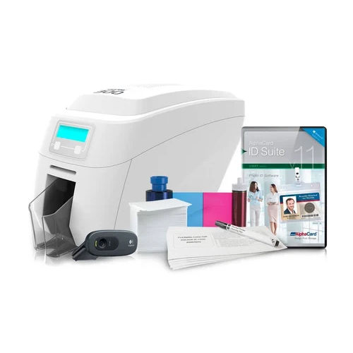 Magicard 300 Dual Sided Id Card Printer - Automatic Grade: Automatic at ...