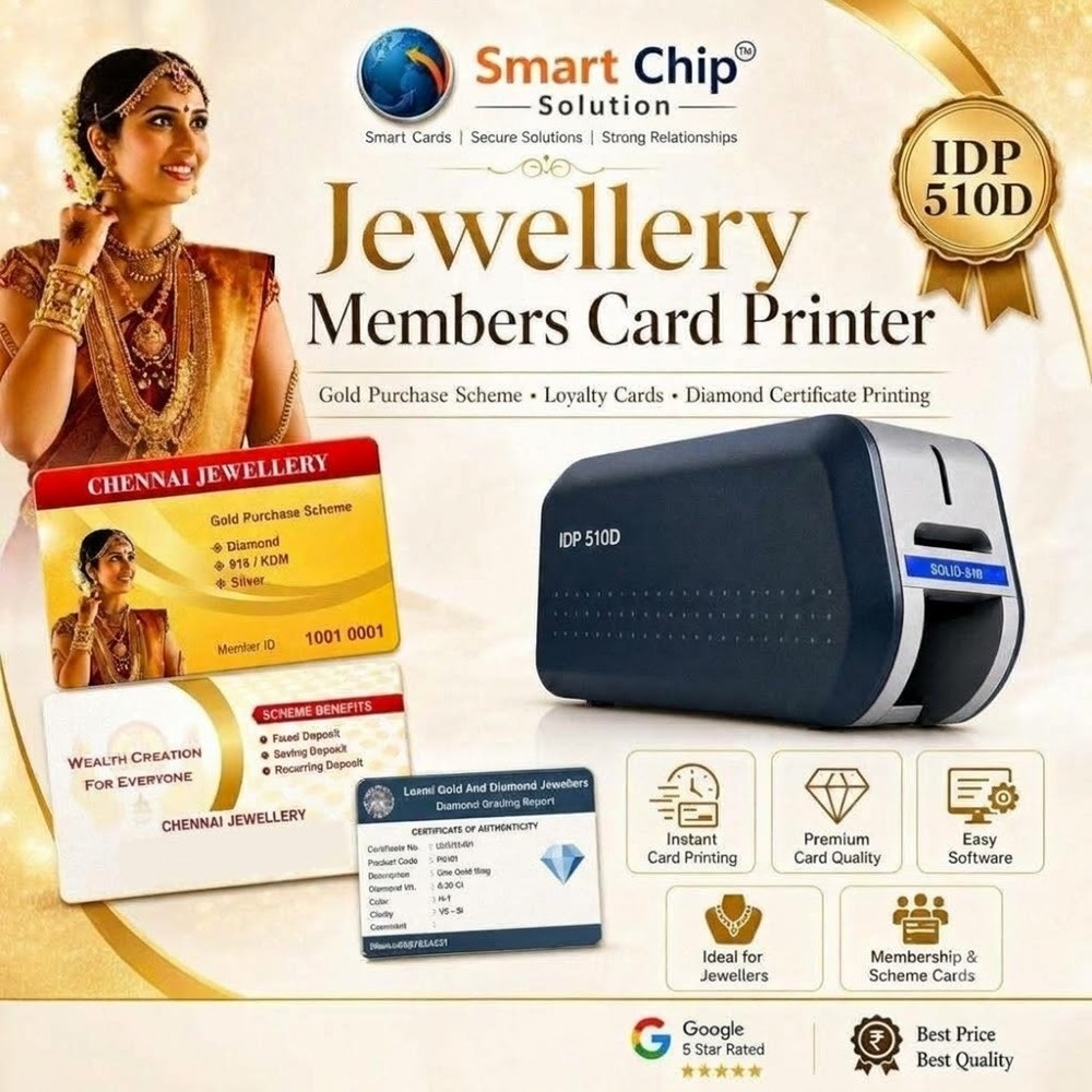 Jewelry Warranty Card Printer - Capacity: Up To 200 Or 300 Prints