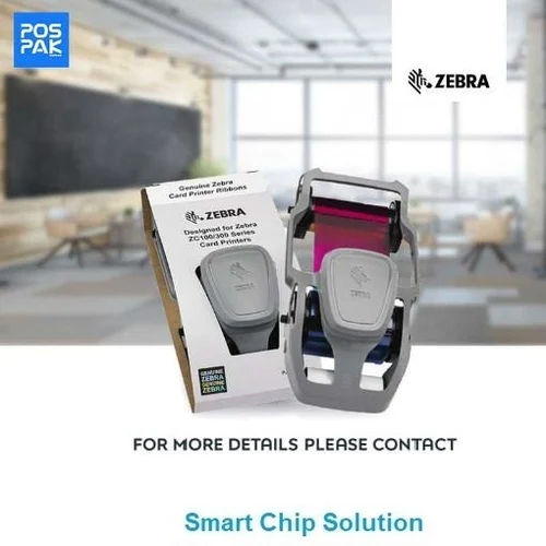 Zebra Zc300 Card Printer Ribbon - Material: Plastic