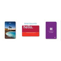 Hotel Key Smart Card - Chip Card, 760 Thickness, Digital Printing, Double-sided, Cmyk Multicolor, Glossy Finish, Standard Size | Industrial Usage