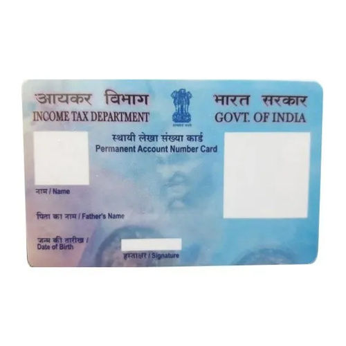 Pre Printed Pan Card