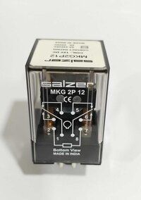 RELAY MKG2P12 12V DC 2P - SALZER