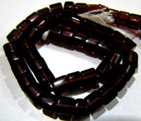 Rhodolite Garnet 5mm Box Shape Beads Sold Per Strand 10 inches long