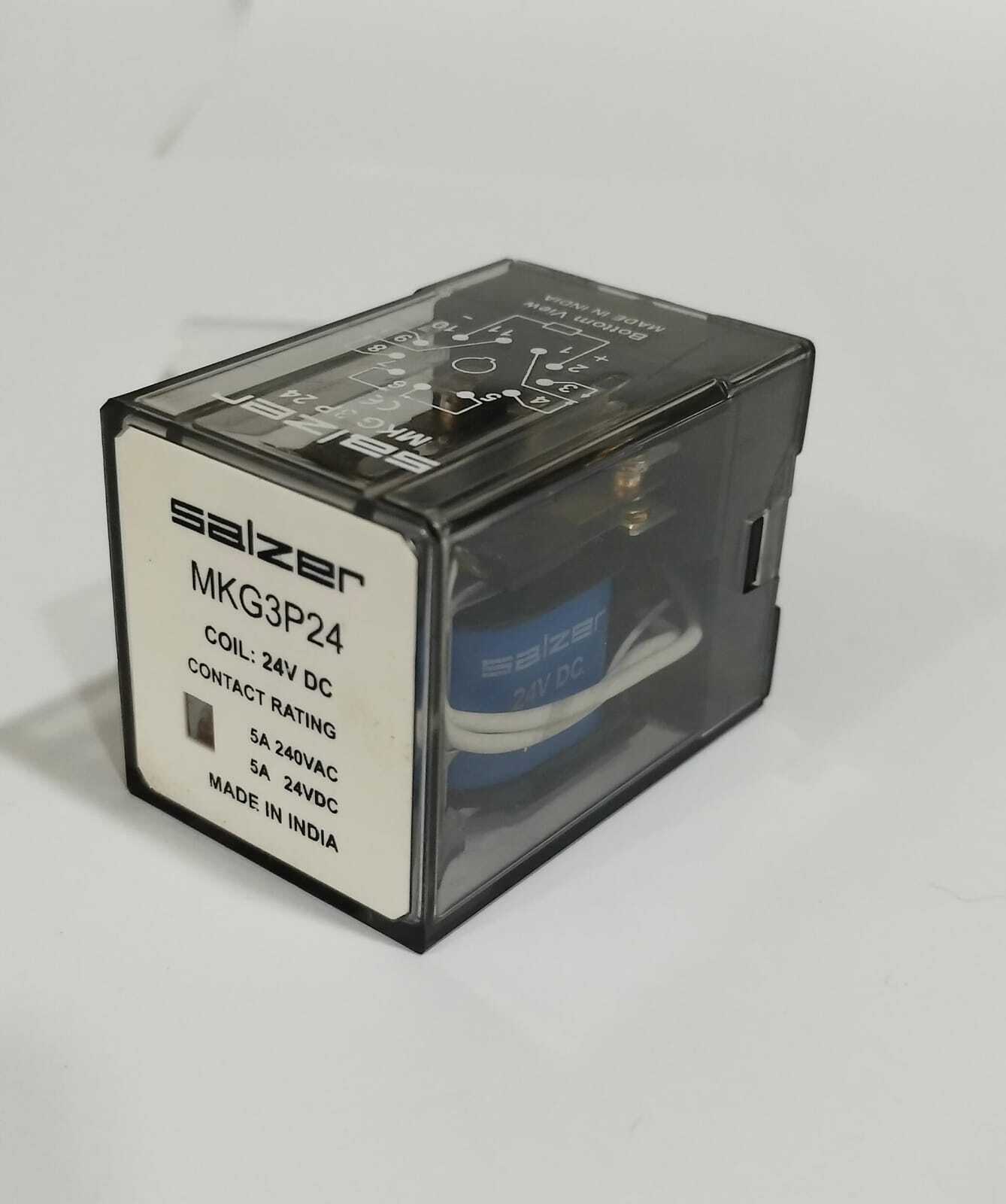 RELAY MKG2P24 24V DC 2P - SALZER