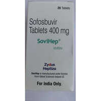 Sovihep Sofosbuvir Tablets - Sofosbuvir 400 Mg | Keep Dry & Cool Place Storage