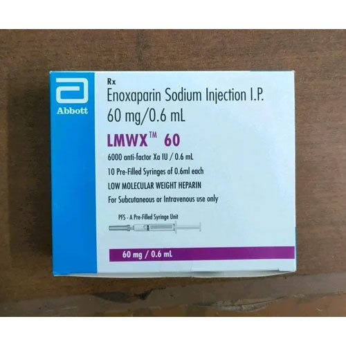 LMWX 60 Enoxaparin Injection 60 Mg 0.6 Ml