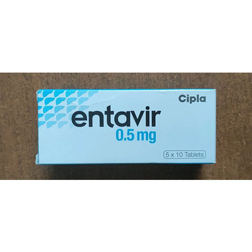 Entavir 0.5mg Tablets Origin: India