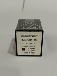 RELAY MKG2P110 110V DC 2 POLE- SALZER