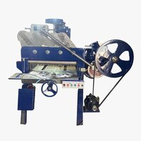 Namibind Semi Automatic Motorized Paper Cutting Machine 42" - 3 Hp Motor, En49 Knives, Auto Clamping, Steel Gears & Clutch, Wooden Packing