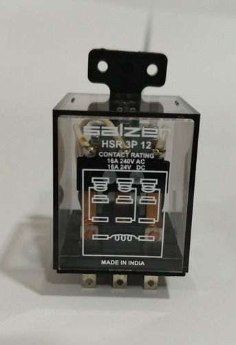 SALZER RELAY HSR3P12 12V DC 3Pole