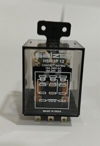 Salzer Relay Hsr3p12 12v Dc 3pole - Color: Glass