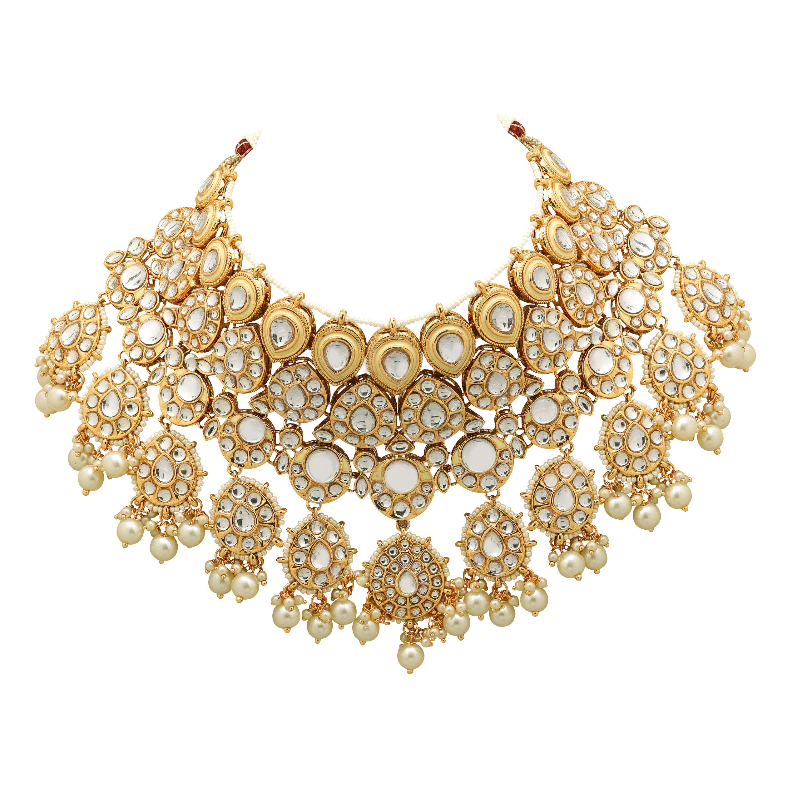 Dazzling Dulhan Choker Ensemble Full Bridal Set For Women & Girls..