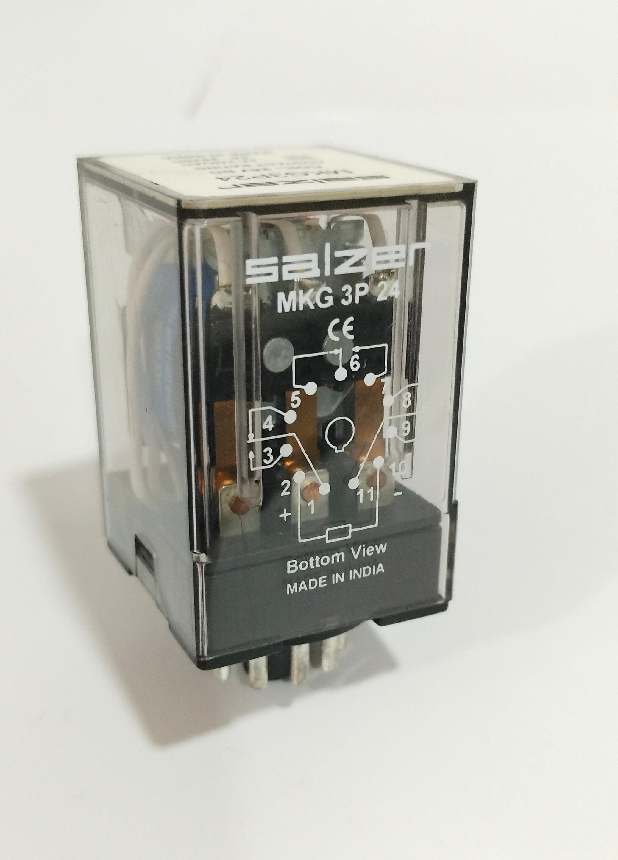 RELAY MKG3P24 24V DC 3P - SALZER