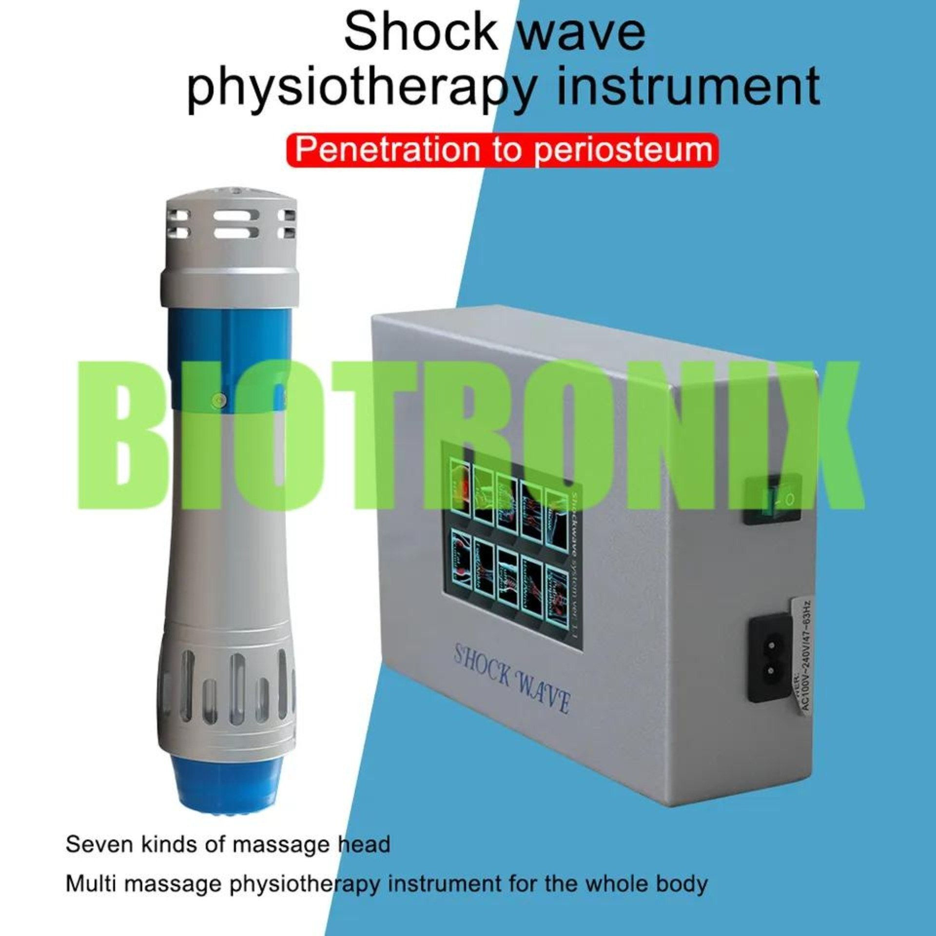 Electromagnetic ESWT Machine Muscle Recovery Physiotherapy Home Use