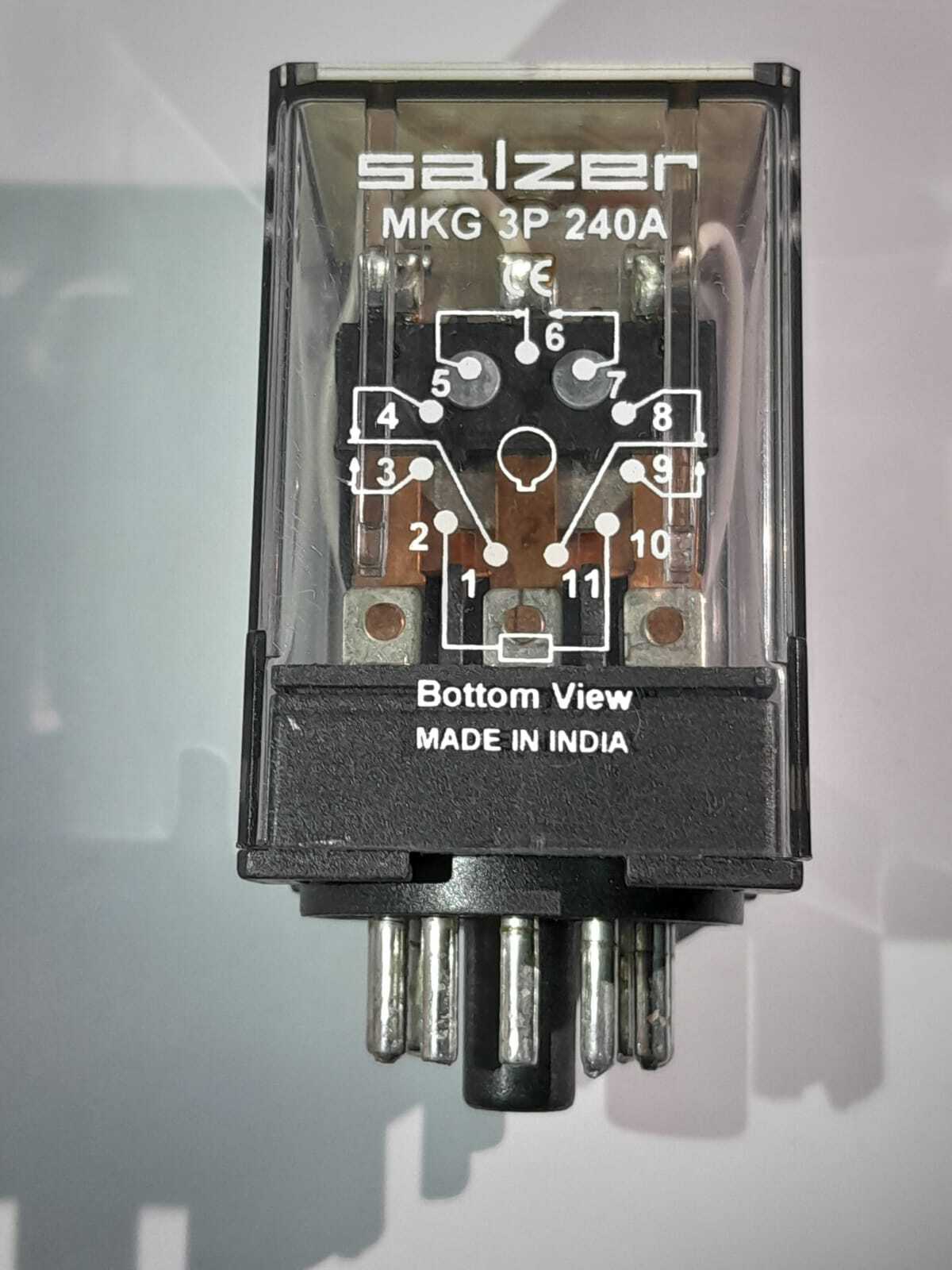 SALZER RELAY MKG3P240A 240V AC 3Pole