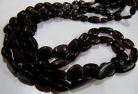 Natural Mozambique Garnet Nugget Shape 8 to 17mm Sold Per Strand 8''long