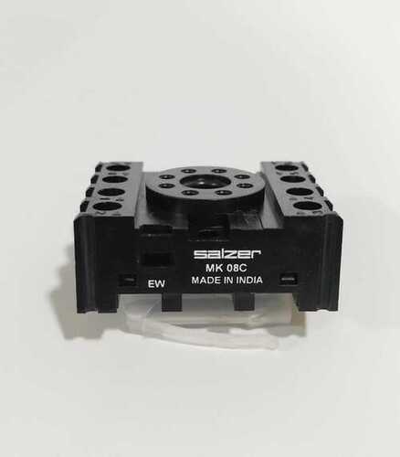 RELAY SOCKET MK08C 8 PIN FOR 2 C/O - SALZER