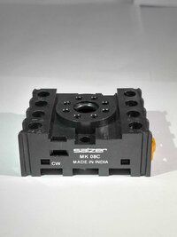 RELAY SOCKET MK08C 8 PIN FOR 2 C/O - SALZER