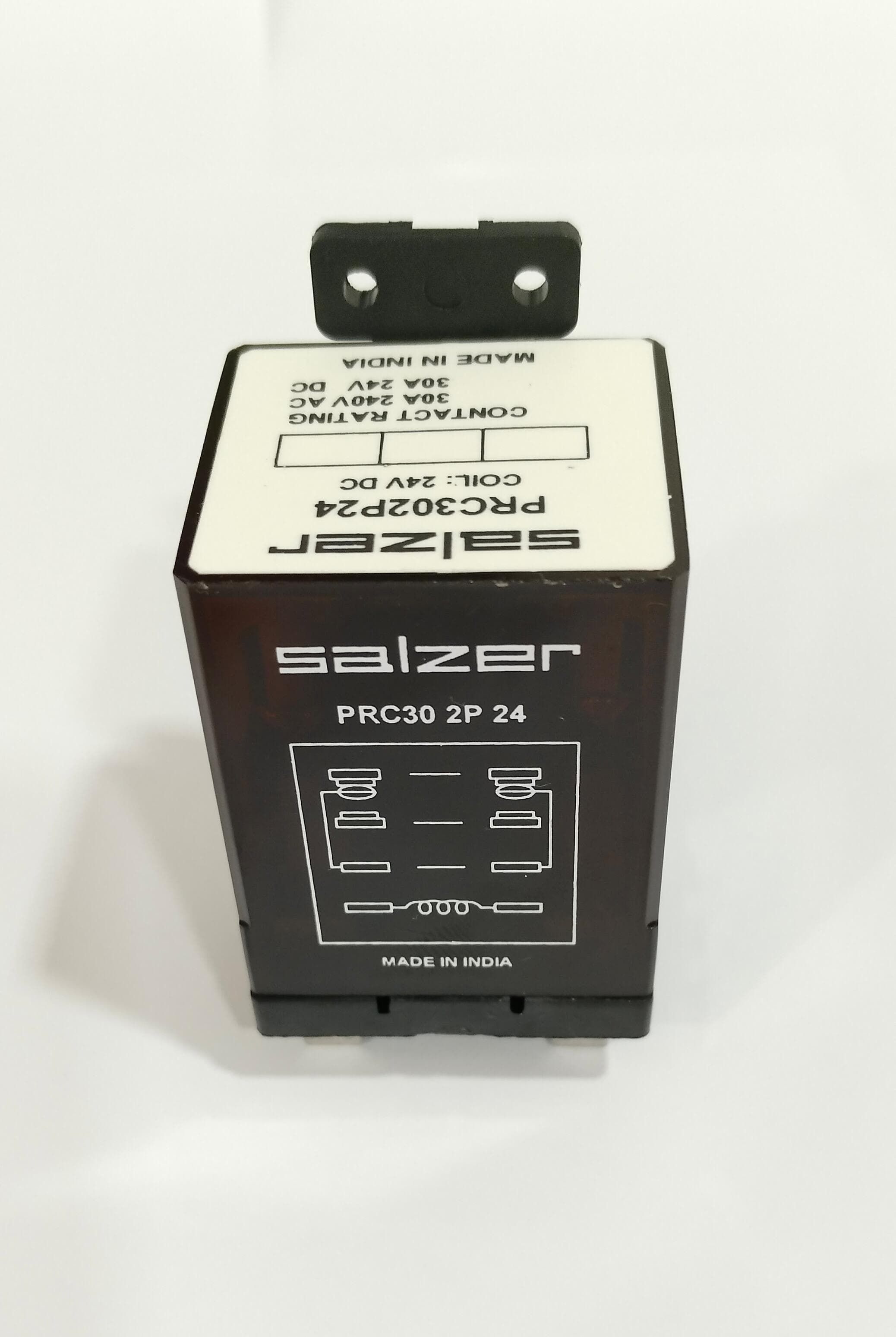 SALZER RELAY PRC302P24A 30AMP 24V AC 2P