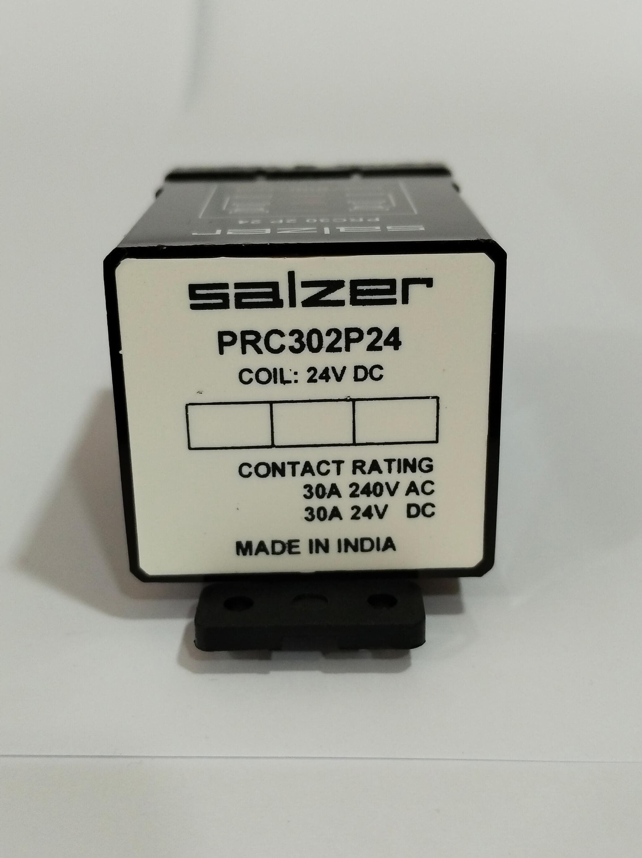 SALZER RELAY PRC302P24A 30AMP 24V AC 2P