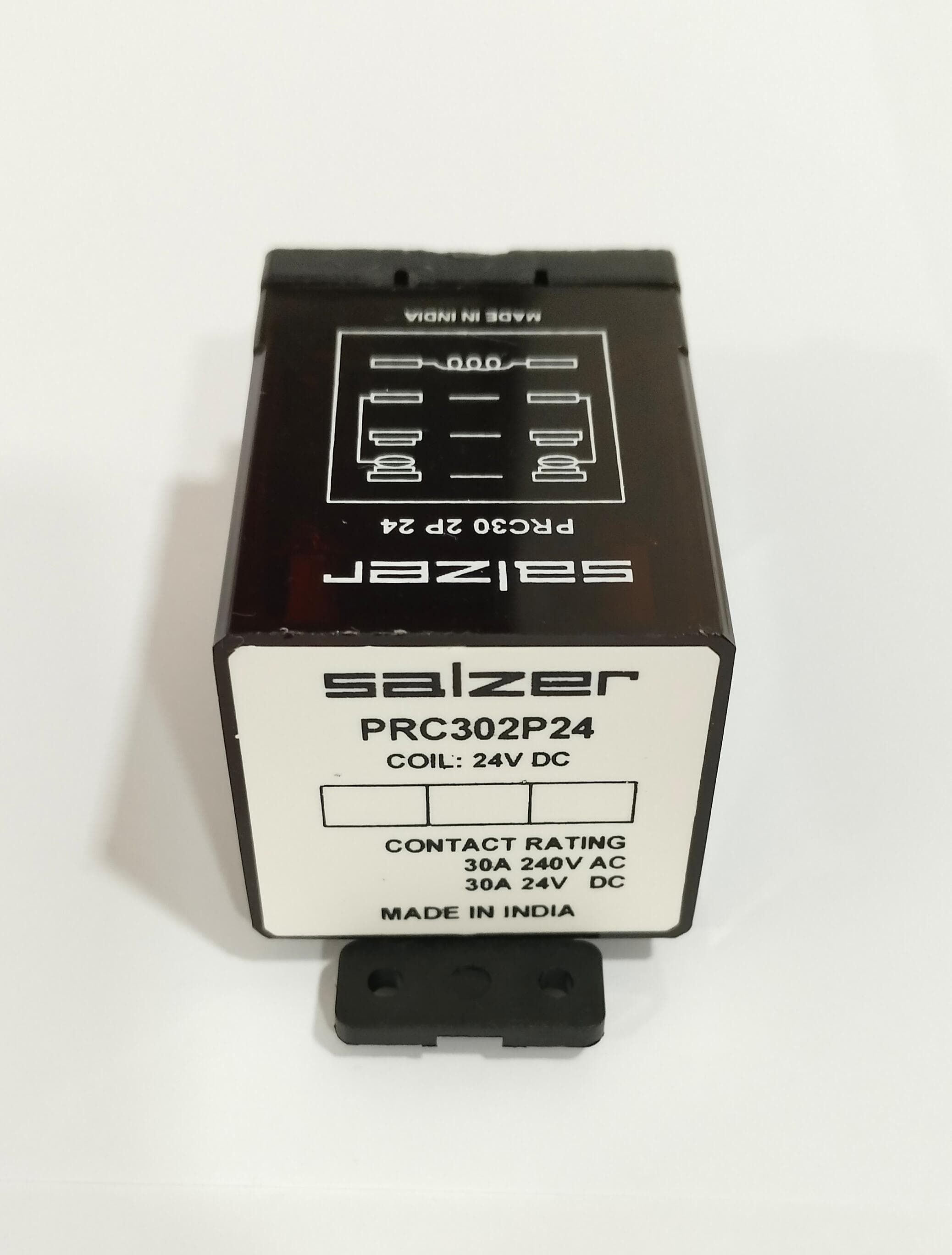 SALZER RELAY PRC302P24A 30AMP 24V AC 2P