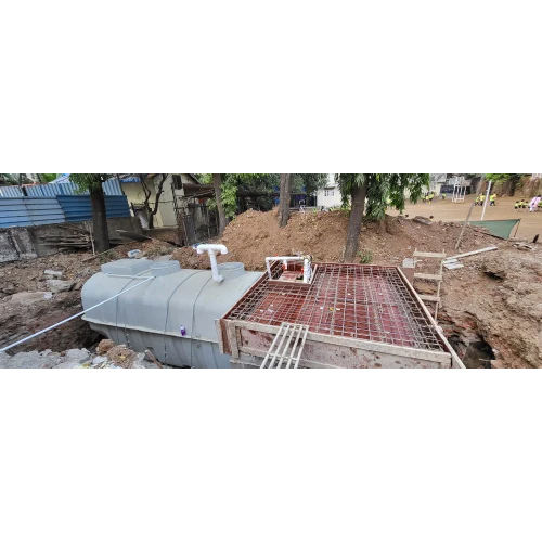 Underground Sewage Treatment Plant Application: Residential & Commercial Building