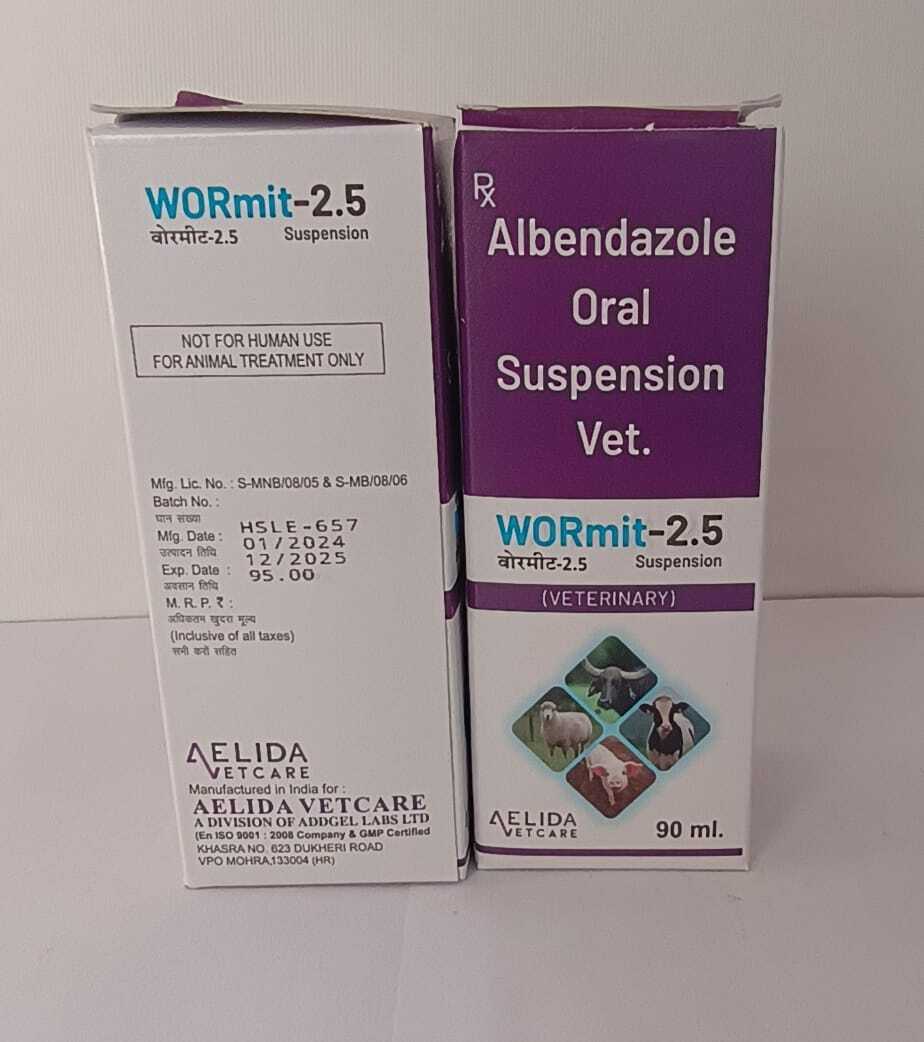 Albendazole oral suspension  longs acting