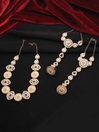 Regal Chandbali Kundan Pearl Wedding Collection Dulhan Bridal Set