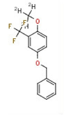 4- (Benzyloxy)-1-(methoxy-d3)-2-(trifluoromethyl)benzene