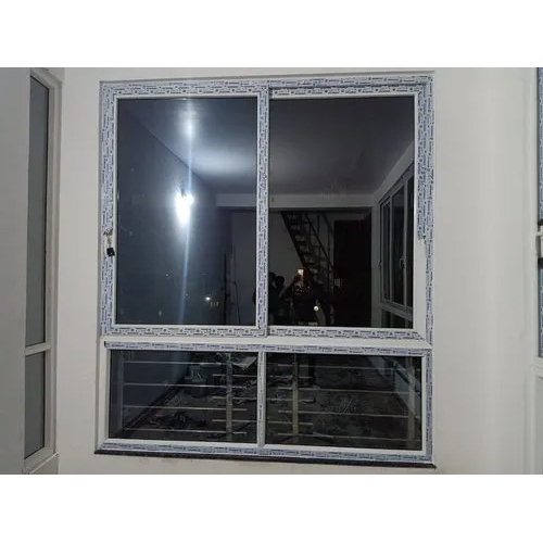 White Upvc Sliding Window