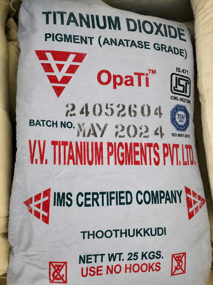 Titanium Dioxide - Grade: Industrial Grade