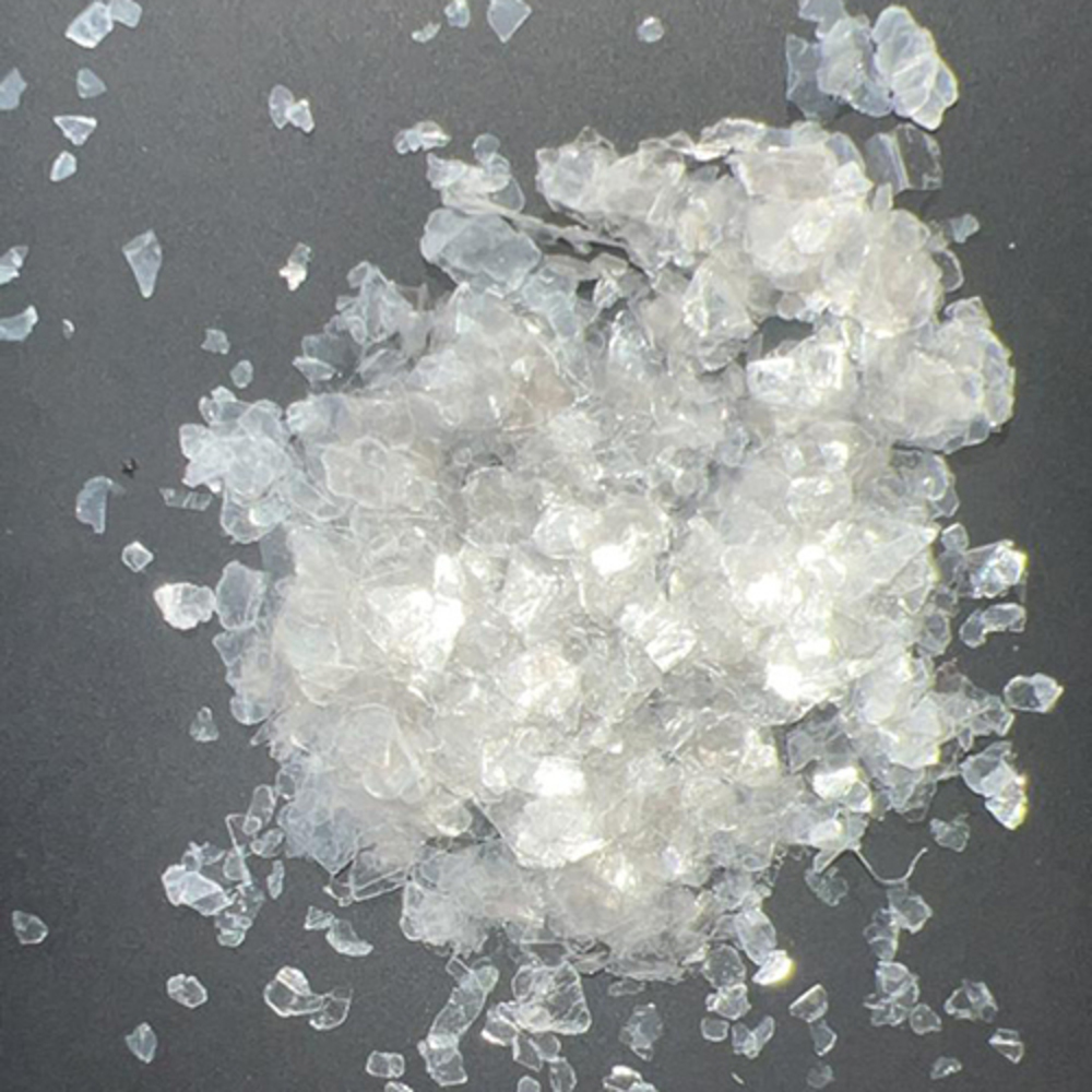 Mica Flakes - Irregular Particle Size, White Color | Heat Resistant Up to 1000Â°C, Lightweight for Various Industrial Applications