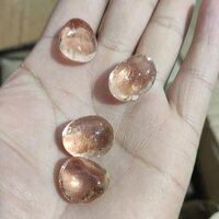 Crystalline Glossy Glass Cashew round Shaped polished glass Beads In Bulk for Landscaping and Fire Pits