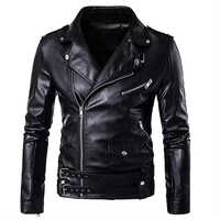 Black Mens Leather Jacket