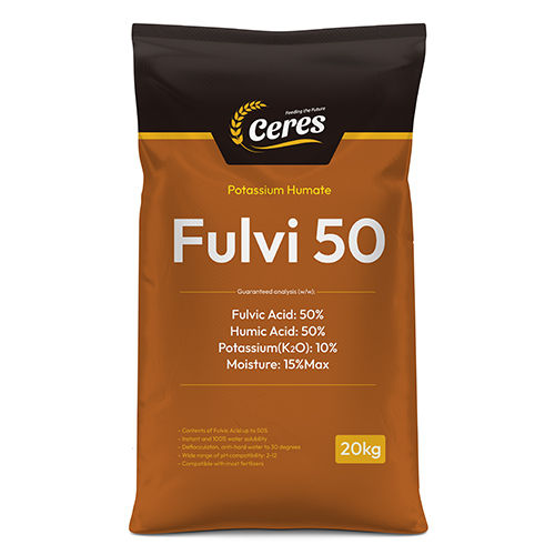 Fulvi 50 Potassium Humate - Physical State: Powder