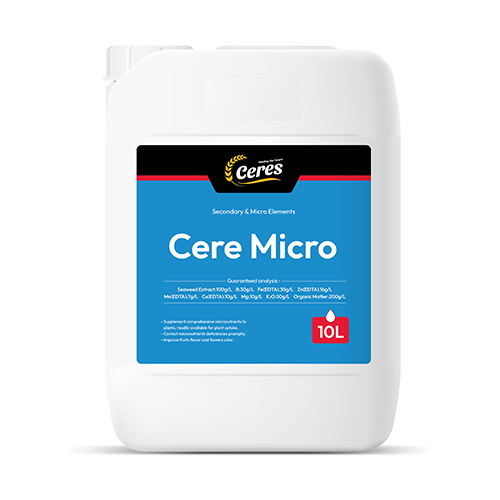 Cere Micro Secondary And Micro Elements Fertilizer - Color: Black Brown