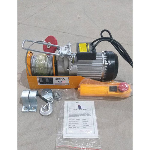 Yellow Mini Electric Hoist 500 To 2000Kg