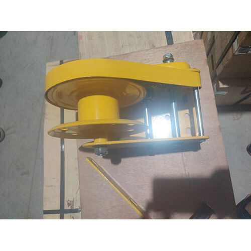 Yellow Manual Winch