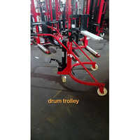 Drum Trolley - Durable Red & Black Industrial Equipment, Strong Design For Safe And Efficient Drum Transport | 1-year Warranty, All Size Configurations