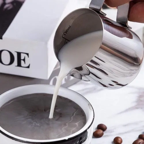 Silver 350ml Stainless Steel Milk Mug