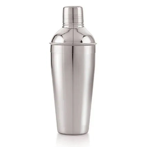 Silver 750ml Stainless Steel Shaker