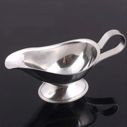 Stainless Steel 3Oz Gravy Boats Size: 80 Ml