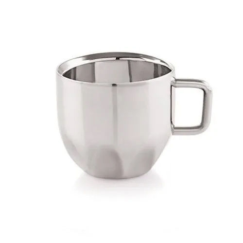 Silver 200Ml Stainless Steel Tea Cup