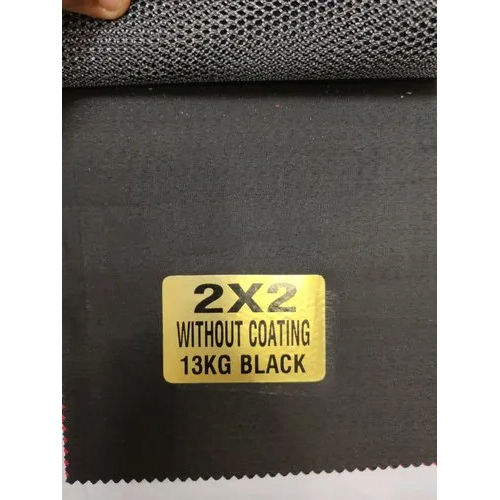 Luggage Bag Lining Fabric - Color: Black