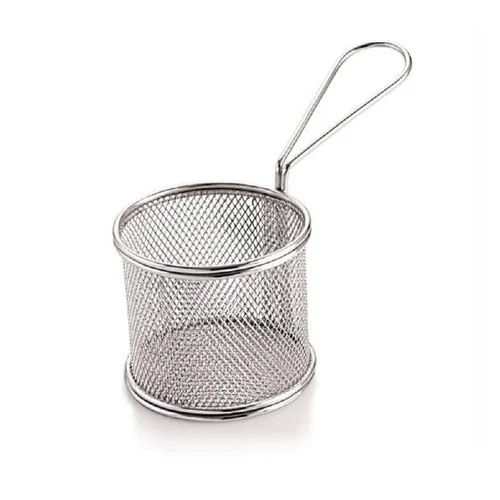 Stainless Steel Round Wire Basket Application: For Frying