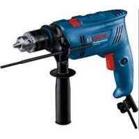Impact Drill - High-Quality Steel, Industrial Use, Blue & Black Color, Plastic Handle for Easy Grip, 1-Year Warranty