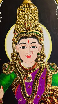 Laxmi Devi Tanjore Art